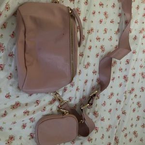 pink “like dreams” mini bag